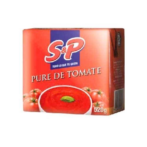 Pure de Tomate S&P x 520grs. (PACK x 12u.)
